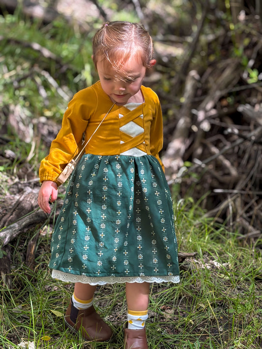 Maisie Dress in Goldenrod