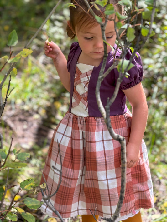 Maddie Dress in Acorn