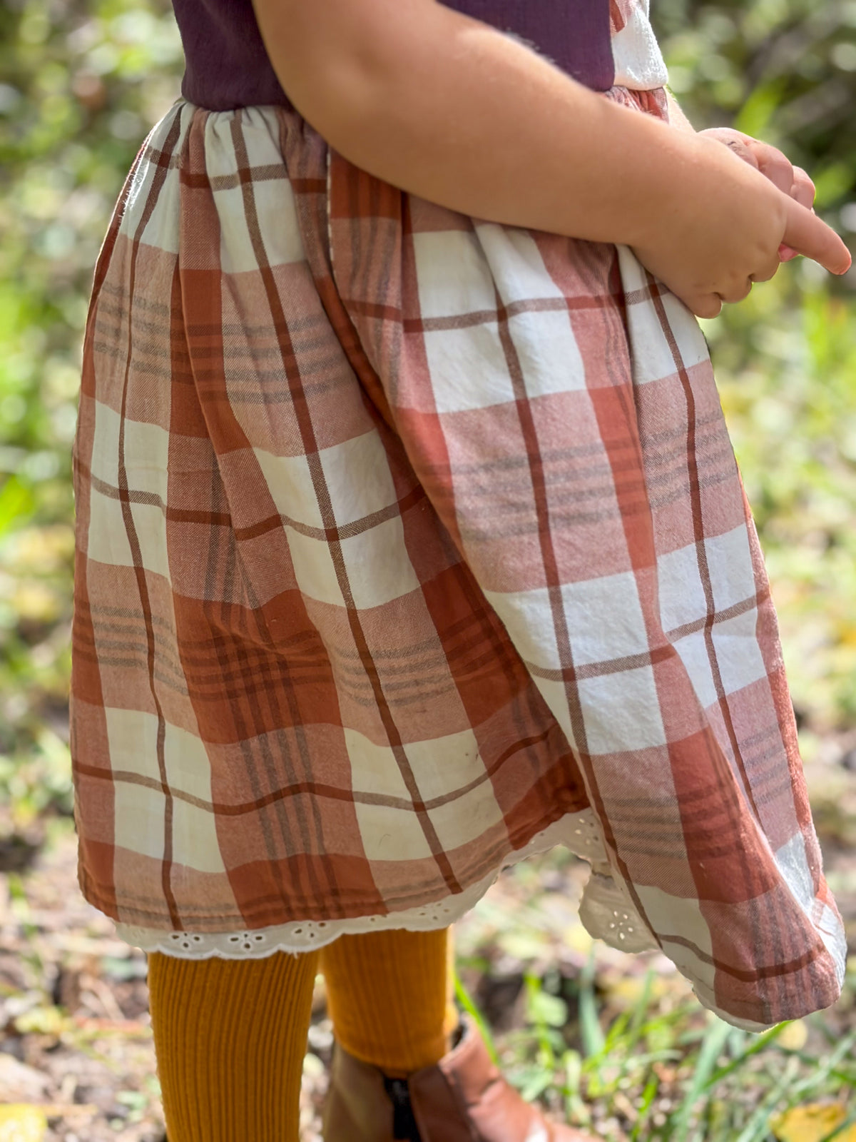Maddie Dress in Acorn