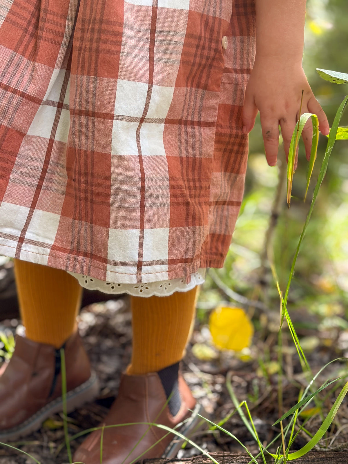 Maddie Dress in Acorn