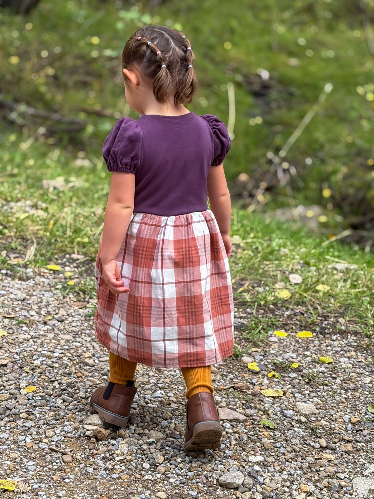 Maddie Dress in Acorn