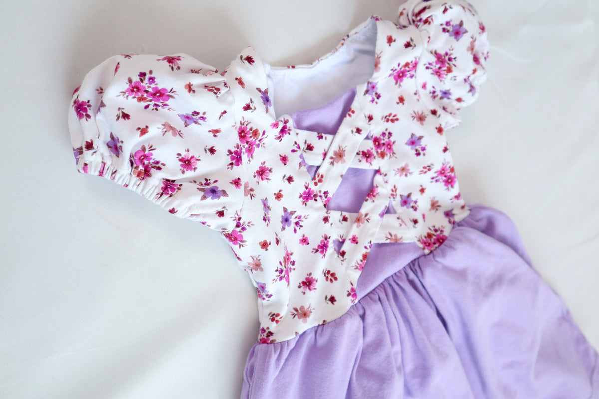 Maddie Dress in Wisteria