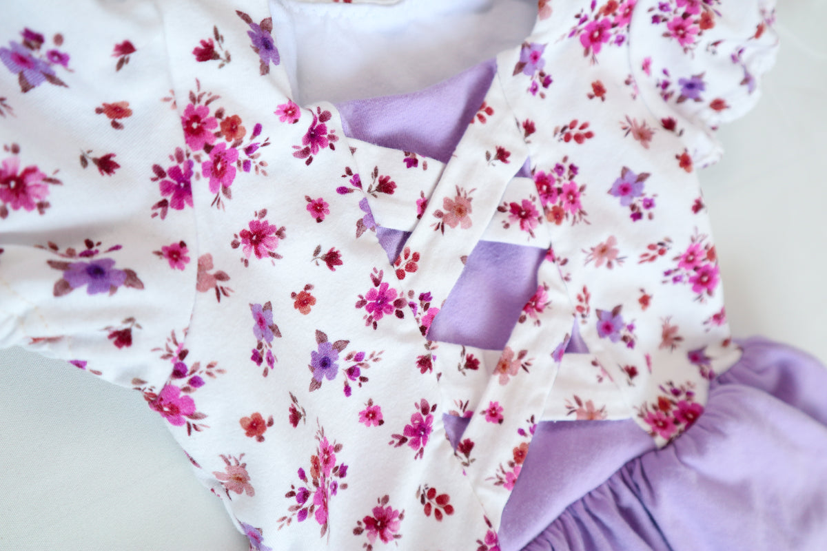 Maddie Dress in Wisteria